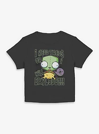 Invader ZIM I Need Tacos Or Will Explode Women Baby T-Shirt