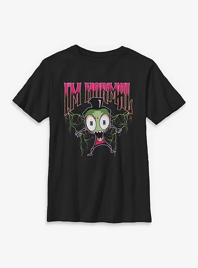 Invader ZIM I'm Normal Youth T-Shirt