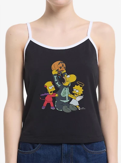 The Simpsons Ready For Halloween Candy Womens Cami