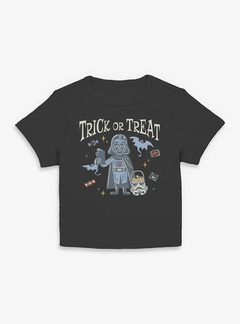Star Wars Darth Vader Trick Or Treat Women Baby T-Shirt