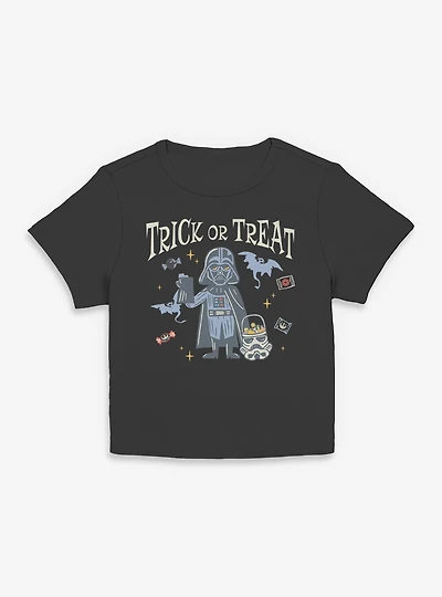 Star Wars Darth Vader Trick Or Treat Women Baby T-Shirt