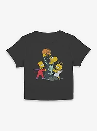The Simpsons Ready For Halloween Candy Women Baby T-Shirt