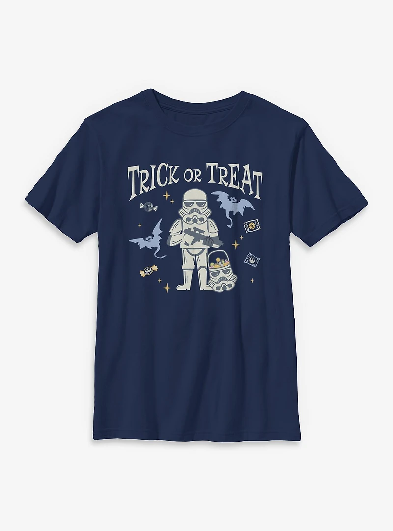 Star Wars Stormtrooper Trick Or Treat Youth T-Shirt