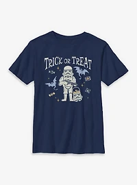 Star Wars Stormtrooper Trick Or Treat Youth T-Shirt