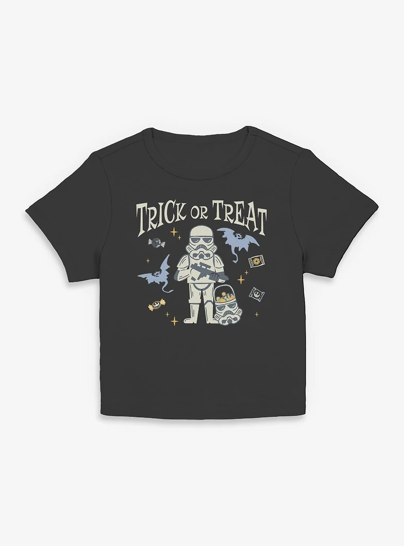 Star Wars Stormtrooper Trick Or Treat Women Baby T-Shirt