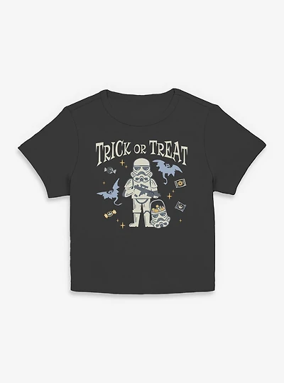 Star Wars Stormtrooper Trick Or Treat Women Baby T-Shirt