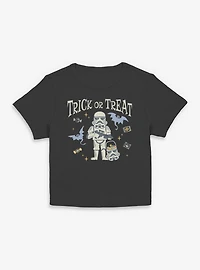 Star Wars Stormtrooper Trick Or Treat Women Baby T-Shirt