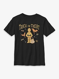 Star Wars C-3PO Trick Or Treat Youth T-Shirt