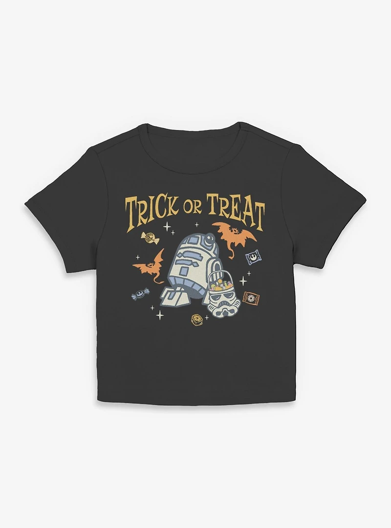 Star Wars R2-D2 Trick or Treat Women Baby T-Shirt