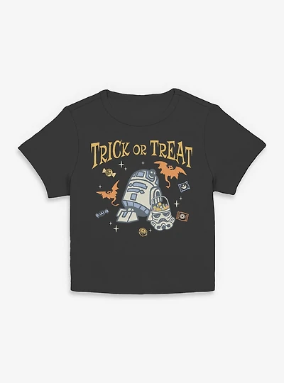 Star Wars R2-D2 Trick or Treat Women Baby T-Shirt