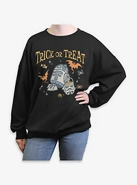 Star Wars R2-D2 Trick or Treat Womens Oversized Sweatshirt