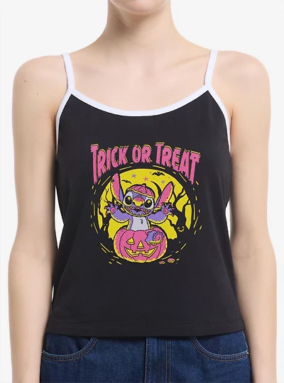 Disney Lilo & Stitch Spooky Trick Or Treat Womens Cami