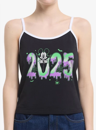 Disney Mickey Mouse Spooky Year 2025 Womens Cami