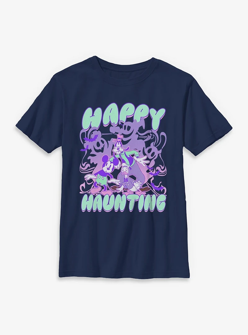 Disney Mickey Mouse & Friends Happy Haunting Youth T-Shirt