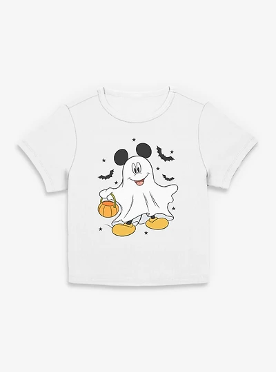 Disney Mickey Mouse Ghost Women Baby T-Shirt