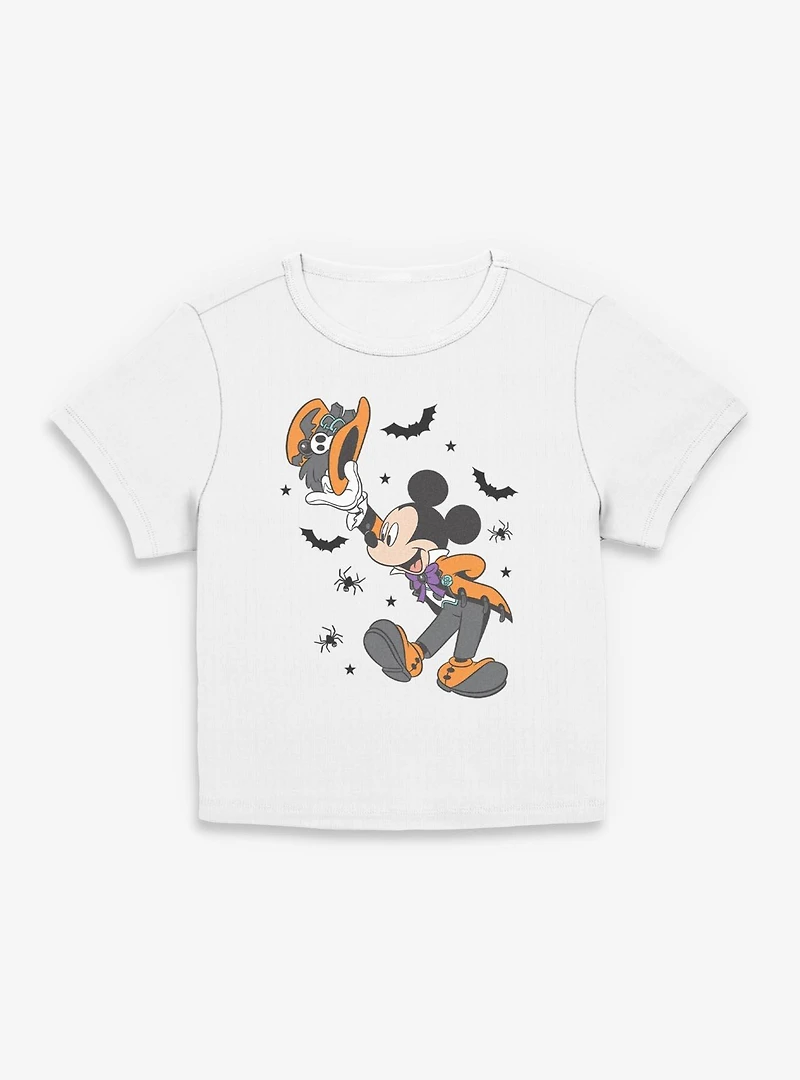 Disney Mickey Mouse Spooky Vibes Women Baby T-Shirt