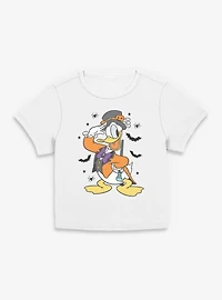 Disney Donald Duck Spooky Vibes Women Baby T-Shirt