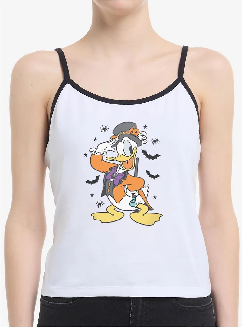 Disney Donald Duck Spooky Vibes Womens Cami