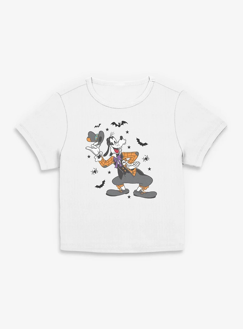 Disney Goofy Spooky Vibes Women Baby T-Shirt