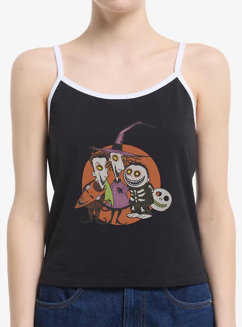 The Nightmare Before ChristmasTroublemakers Trio Lock Shock Barrel Womens Cami