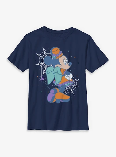 Disney Minnie Mouse Haunted Vibes Youth T-Shirt