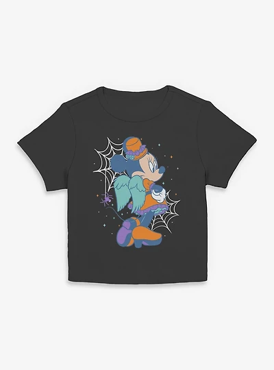 Disney Minnie Mouse Haunted Vibes Women Baby T-Shirt
