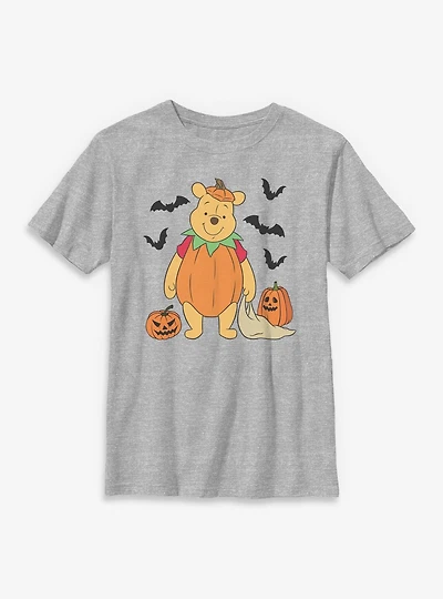 Disney Winnie The Pooh Spooky Pumpkin Youth T-Shirt