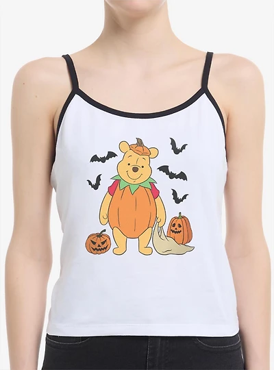 Disney Winnie The Pooh Spooky Pumpkin Womens Cami