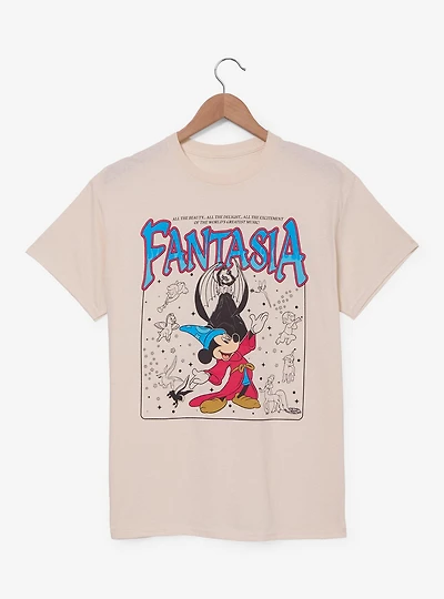 Disney Fantasia Sorcerer Mickey Portrait T-Shirt - BoxLunch Exclusive