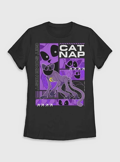 Poppy Playtime Catnap Is Your Friend Womens T-Shirt