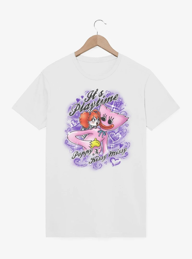 Poppy Playtime & Kissy Missy Airbrush T-Shirt