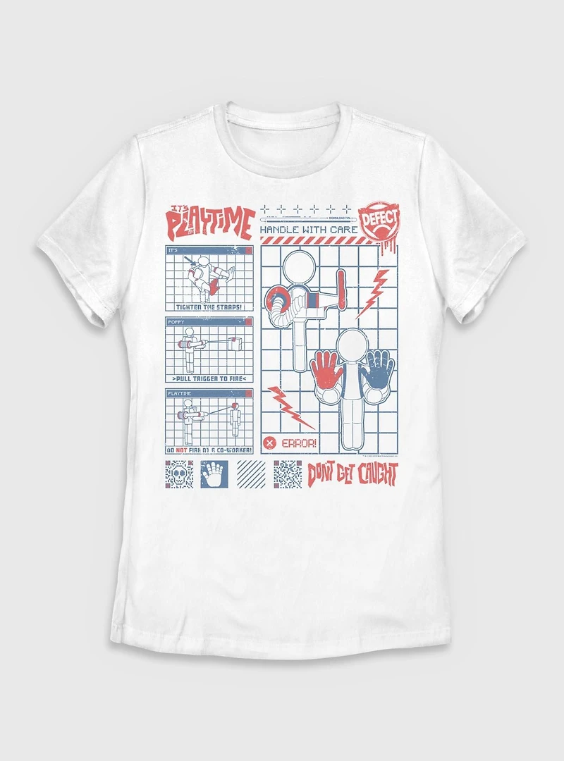 Poppy Playtime Player Womens T-Shirt