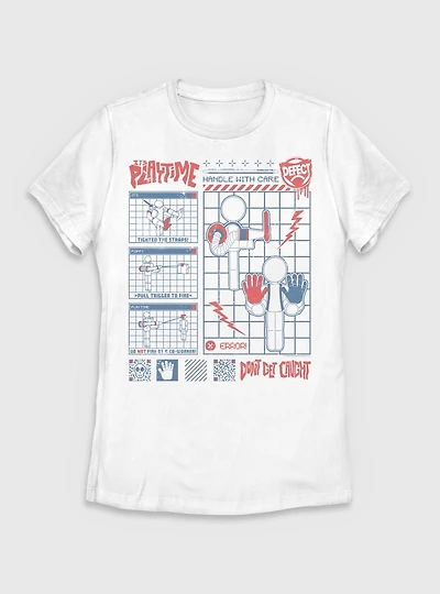 Poppy Playtime Player Womens T-Shirt