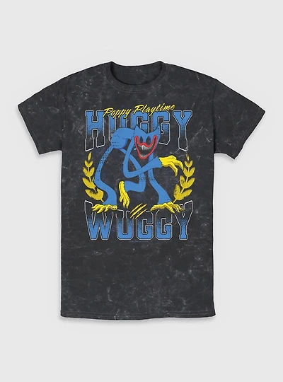 Poppy Playtime Huggy Wuggy Mineral Wash T-Shirt