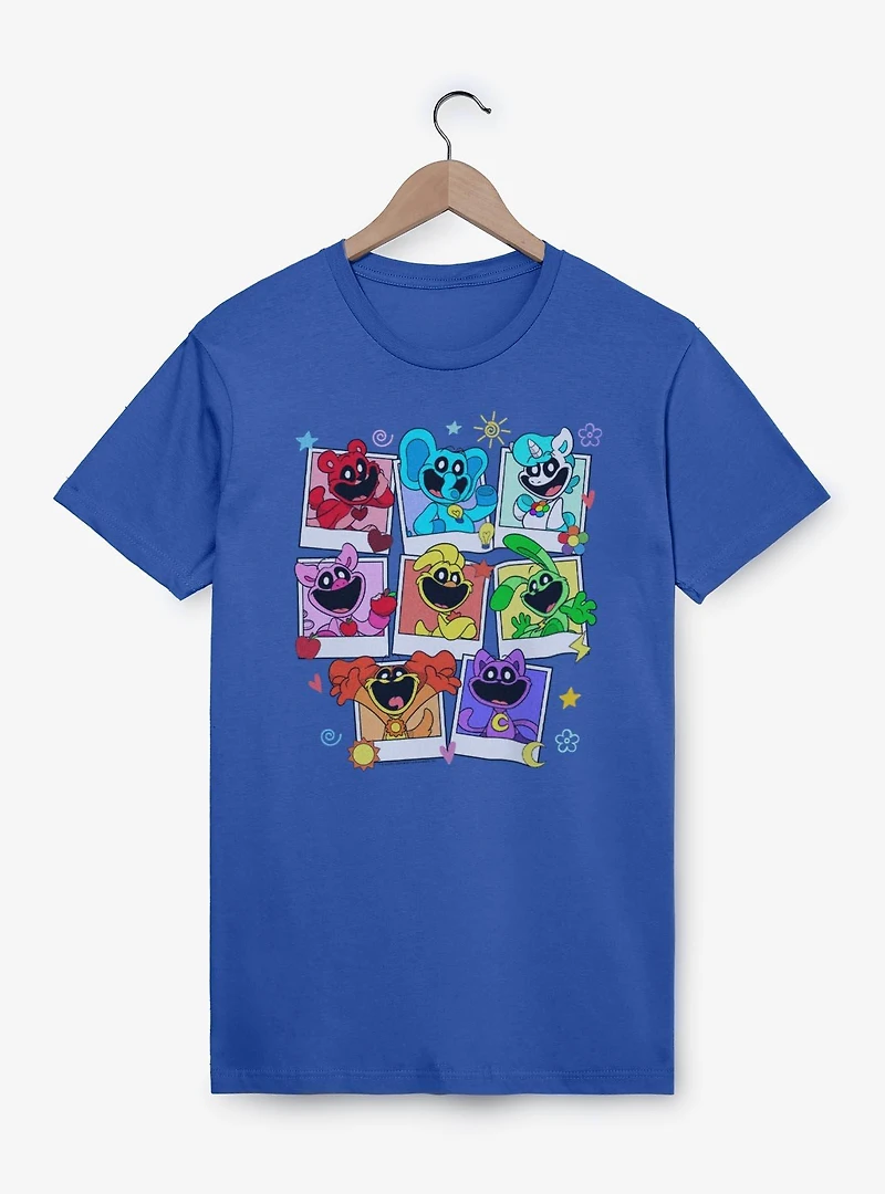 Poppy Playtime Polaroid Smiling Critters T-Shirt