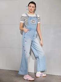 Studio Ghibli® My Neighbor Totoro Cherry Blossom Embroidered Women's Overalls - BoxLunch Exclusive