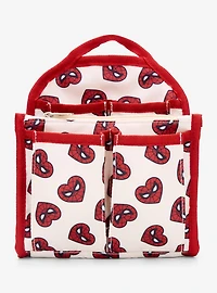 Marvel Spider-Man Heart Mask Allover Print Mini Backpack Organizer - BoxLunch Exclusive