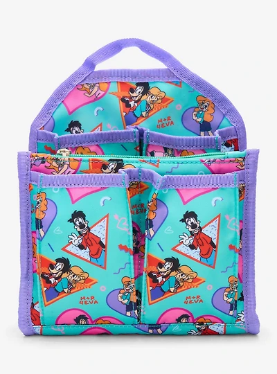 Disney A Goofy Movie Max & Roxanne Retro Allover Print Mini Backpack Organizer - BoxLunch Exclusive