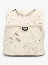 Harry Potter Tonal Icons Quilted Mini Backpack - BoxLunch Exclusive