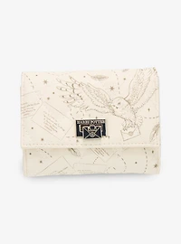 Harry Potter Tonal Icons Quilted Wallet - BoxLunch Exclusive