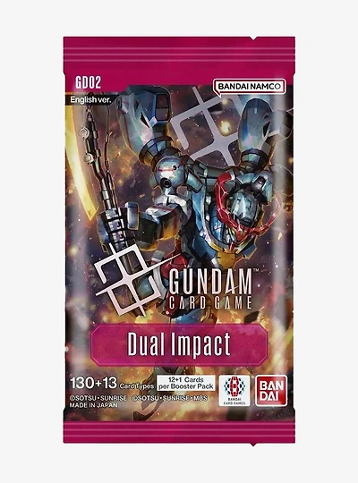 Bandai Namco Gundam Card Game Dual Impact Booster Pack