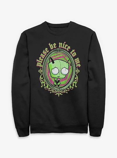 Invader ZIM Please Be Nice To Me Sweatshirt