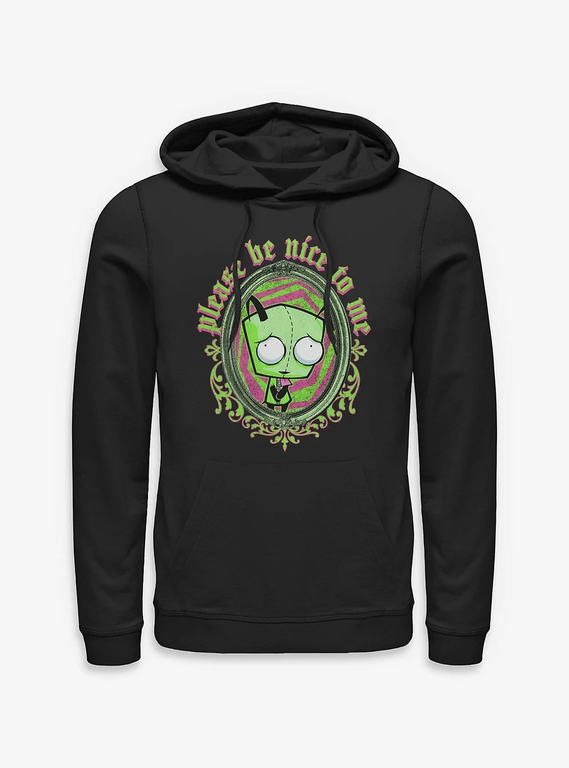 Invader ZIM Please Be Nice To Me Hoodie