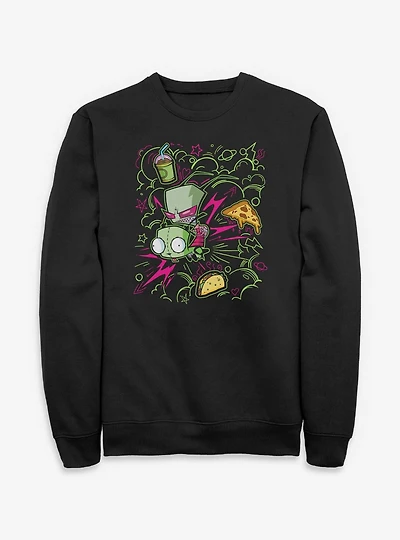 Invader Zim Doodle Sweatshirt