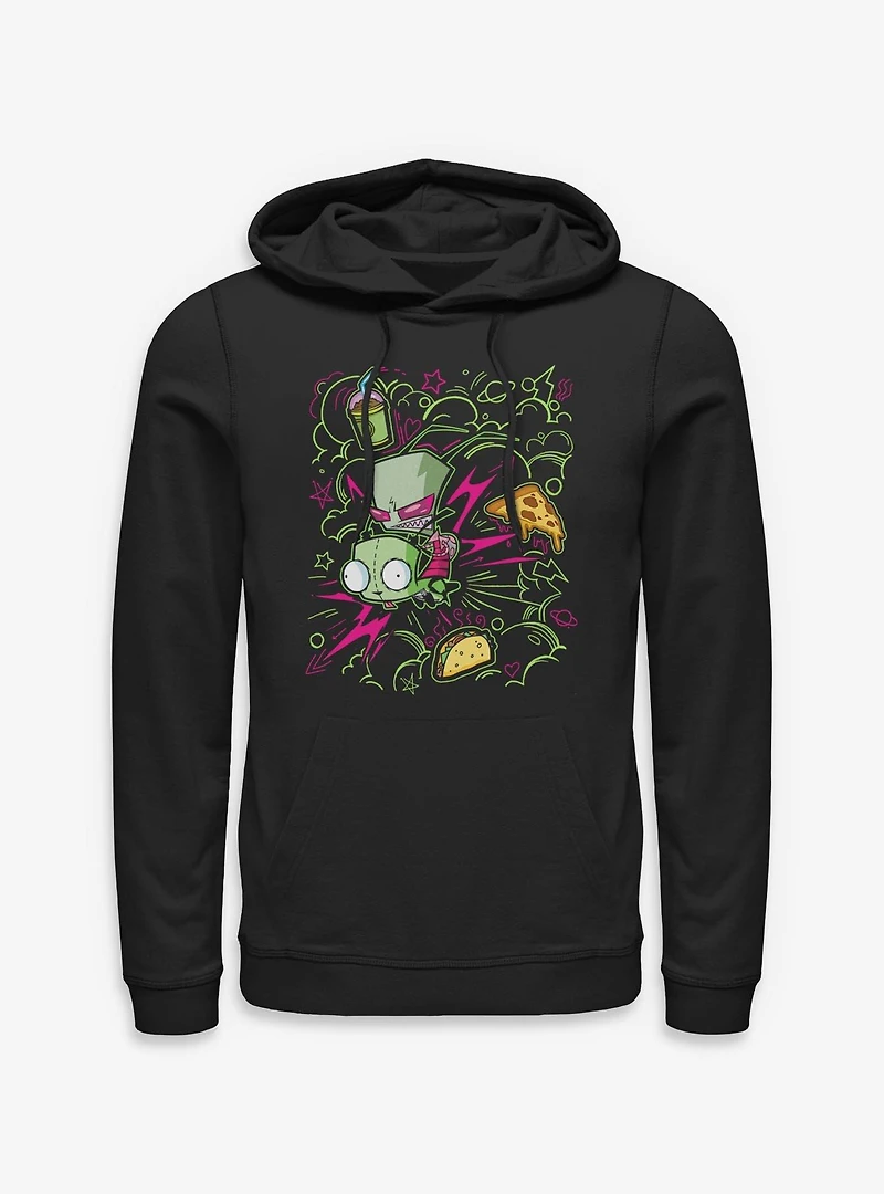 Invader Zim Doodle Hoodie