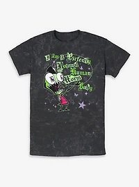 Invader ZIM Human Worm Baby Mineral Wash T-Shirt