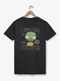 Invader ZIM I Need Tacos Or Will Explode T-Shirt