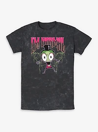 Invader ZIM I'm Normal Mineral Wash T-Shirt