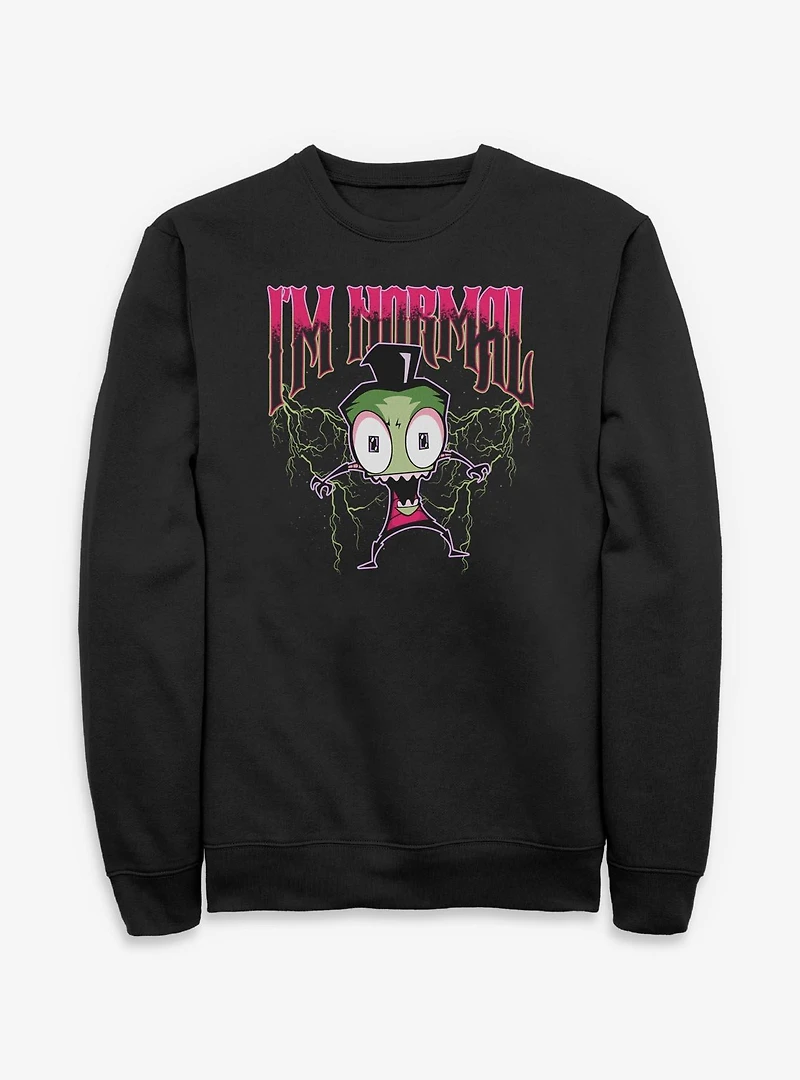 Invader ZIM I'm Normal Sweatshirt
