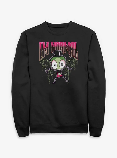 Invader ZIM I'm Normal Sweatshirt